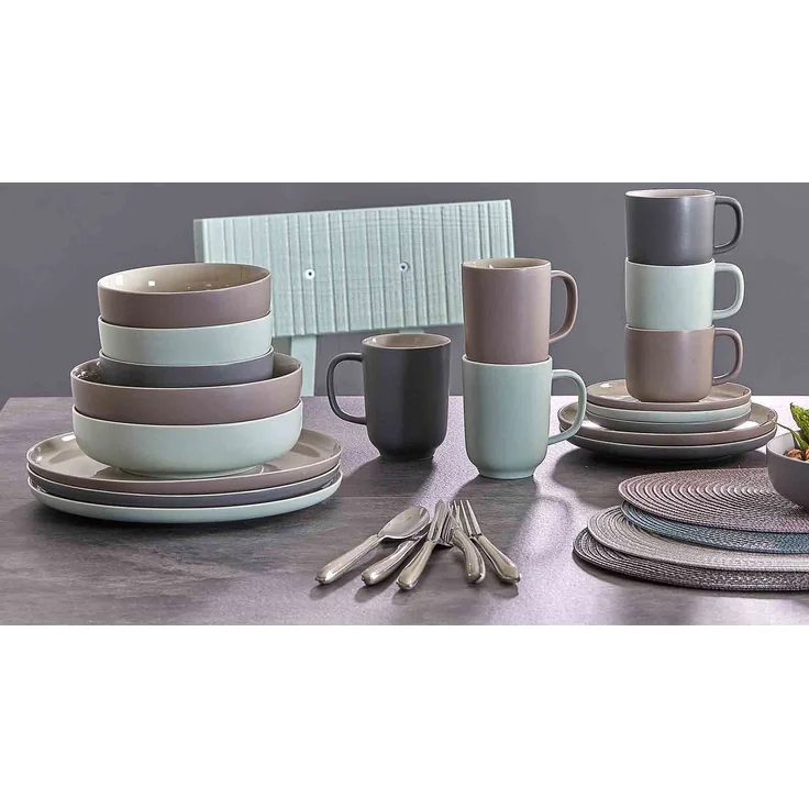 Ritzenhoff & Breker JASPER Kaffeebecher 285 ml 4er Set taupe – Bild 3
