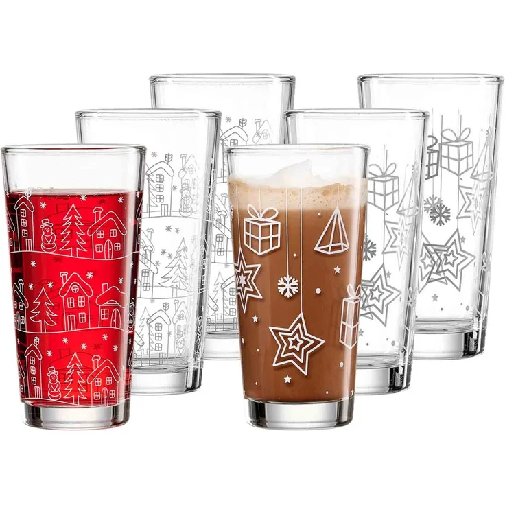 Ritzenhoff & Breker Winter Xmas Trinkglas 380 ml 6er Set