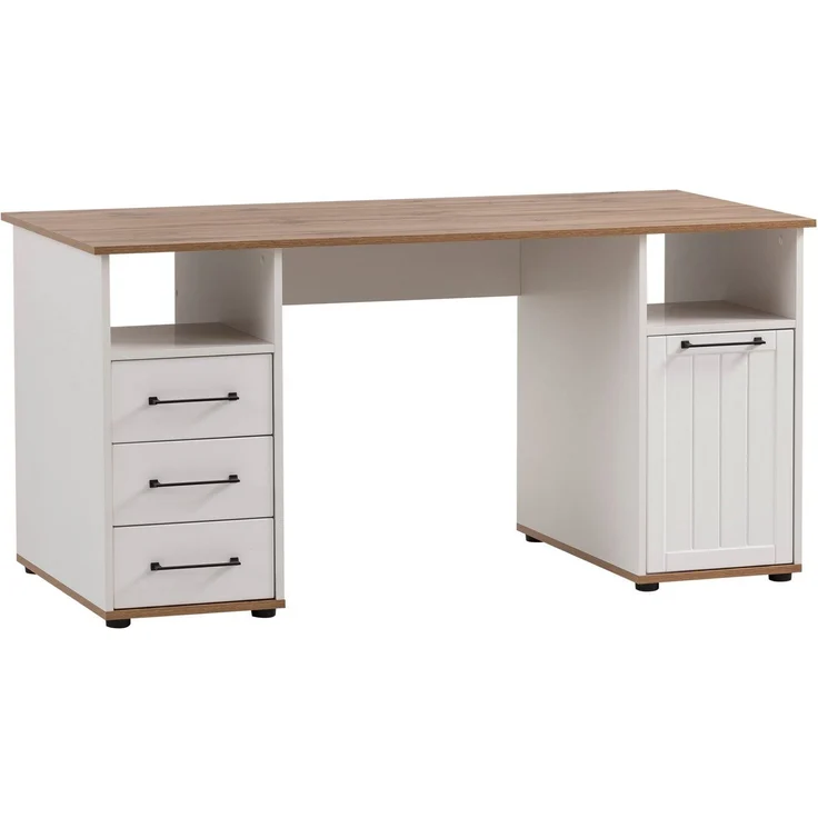 Schildmeyer Schreibtisch Jelda, in Landhausoptik, Holzdekor mit fühlbarer Struktur, Breite 150 cm – Bild 5