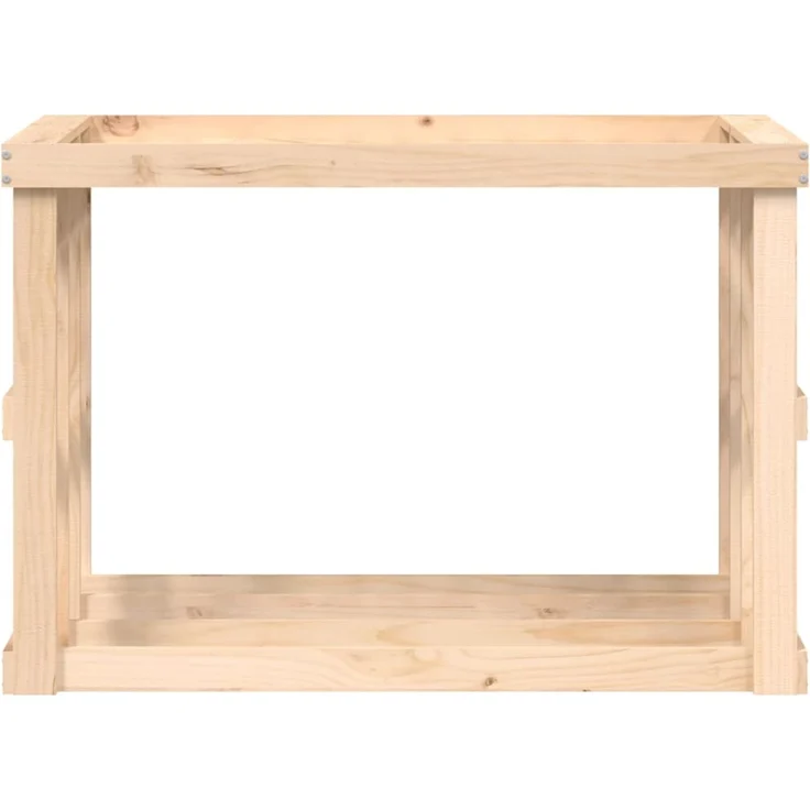 vidaXL Outdoor-Kaminholzregal 108x52x74 cm Massivholz Kiefer 822631 – Bild 5