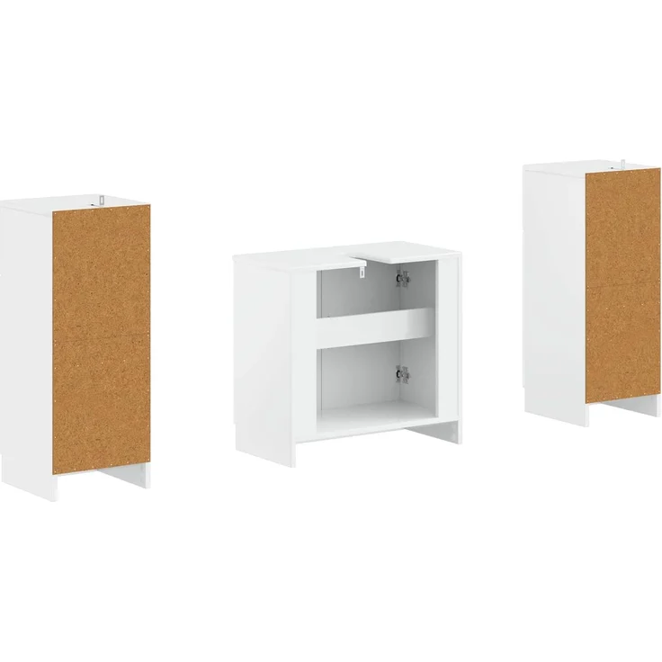 vidaXL 3-teiliges Badezimmer-Schranksystem UTRECHT 3 stk. 3418057 – Bild 5