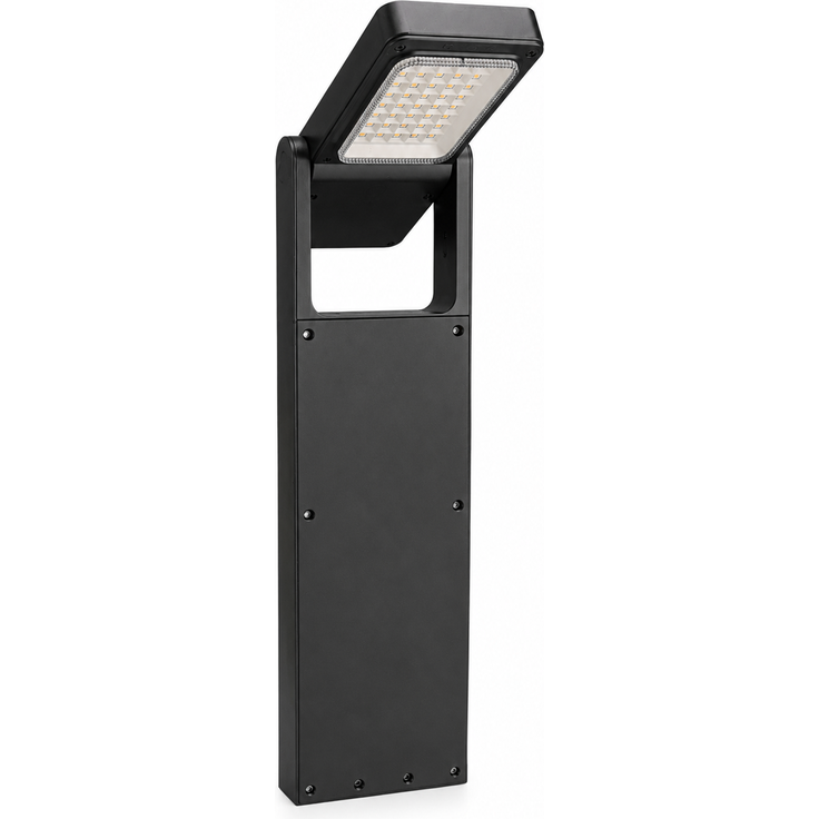 Solar-LED-Gartenleuchte, Wegleuchte, verstellbar, 2er Set