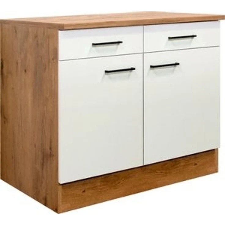 Flex-Well Unterschrank Vintea (B x H x T) 100 x 85 x 60 cm, für viel Stauraum – Bild 6