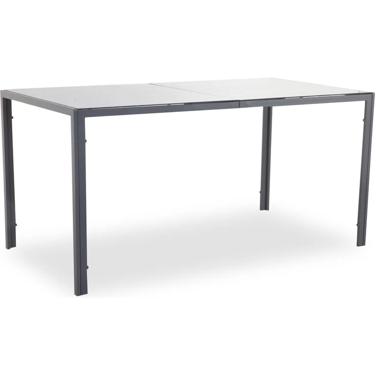 Gartentisch outdoor PORTO BHT 150x73x80 cm grau Outdoortisch Balkontisch Terrassentisch Outdoor-Tisch Loungetisch – Bild 1