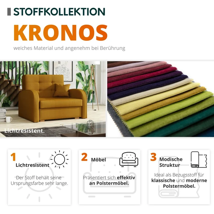 Sessel Noliaw (Farbe: Kronos 09) – Bild 5