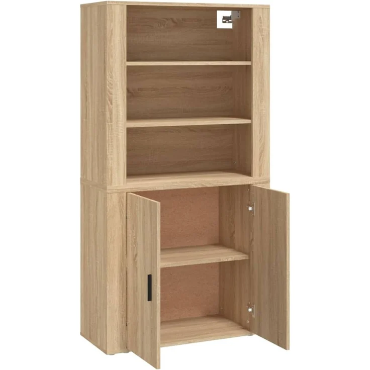 vidaXL Highboard Sonoma-Eiche Holzwerkstoff 3185362 – Bild 5