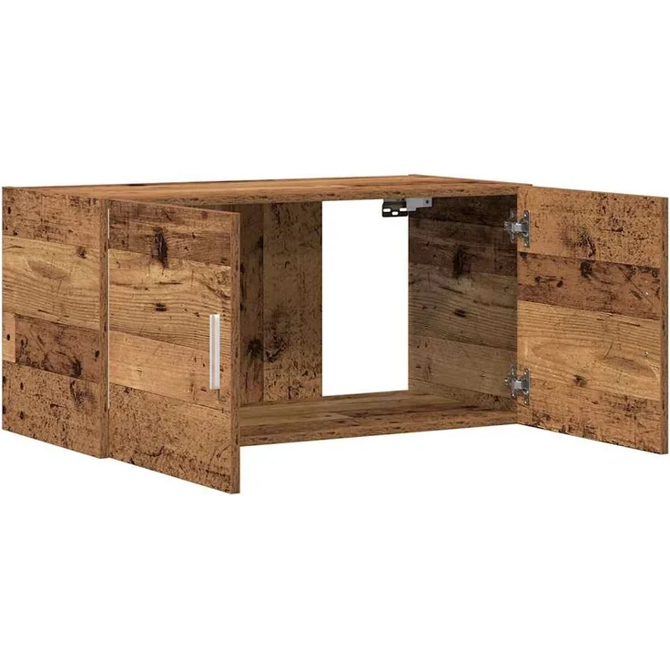 vidaXL Wandschrank Altholz-Optik 80x39x40 cm Holzwerkstoff 856028 – Bild 4