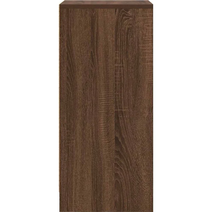 vidaXL Schuhregal Braun Eichen-Optik 29,5x34x76 cm Holzwerkstoff 861865 – Bild 6