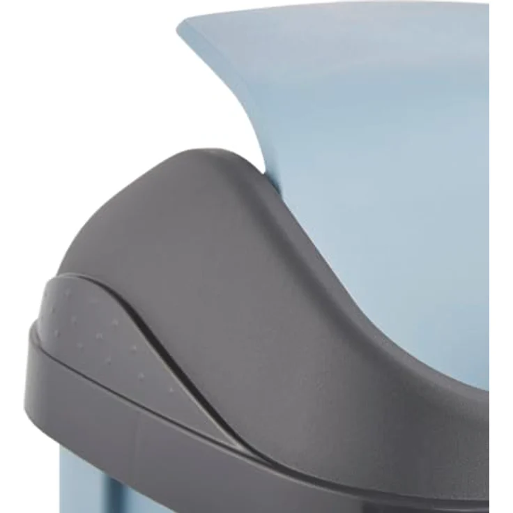 keeeper Mülleimer mit Schwingdeckel, 10 l, 25,5 x 19 x 38 cm, Swantje, Blau (Nordic Blue) – Bild 5