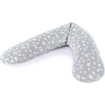 THERALINE 'Zarte Blüten' Das Original Stillkissen grau