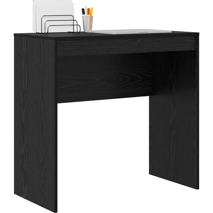 vidaXL Schreibtisch Schwarz Eichen-Optik 80 x 40 x 76 cm 869387 – Bild 2