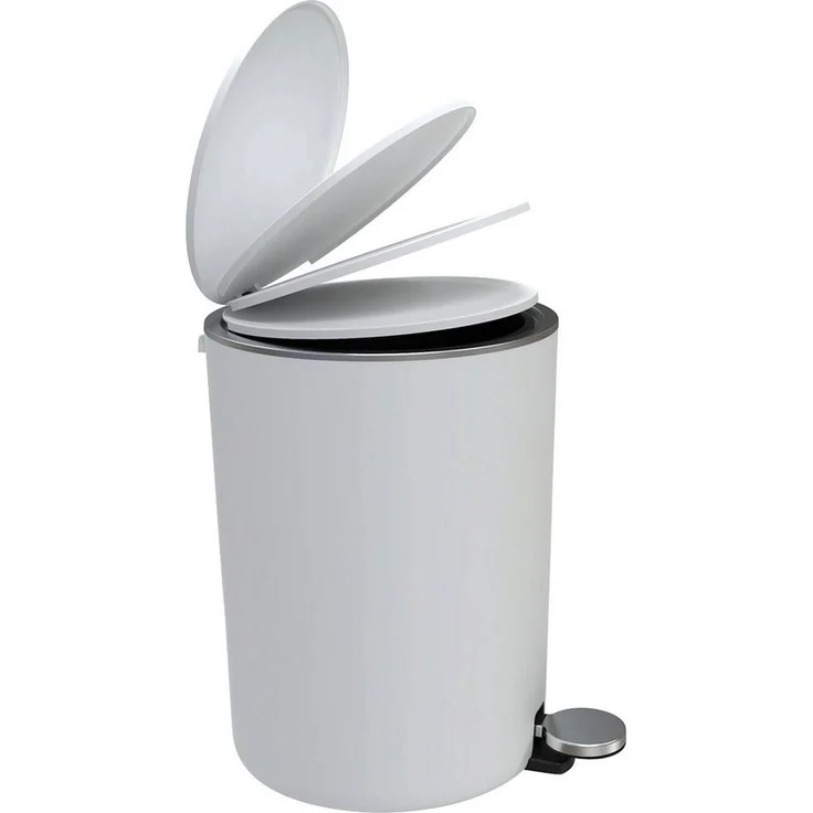 Bischof Kosmetikeimer Design Bad, Ø 21 cm, Höhe 28 cm, Fassungsvermögen 5,5 l – Bild 3