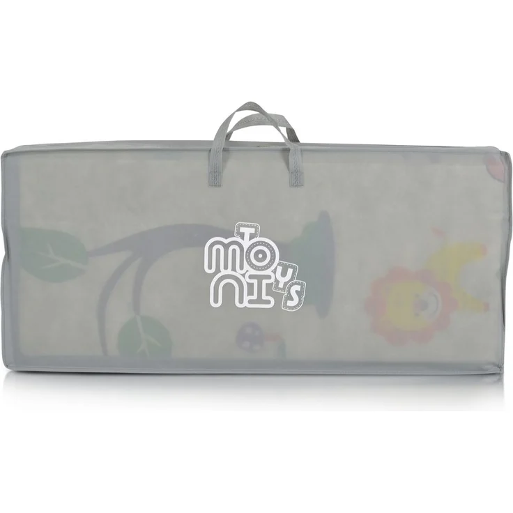 Moni Spielmatte XXL Jungle faltbar, 200 x 180 cm, Thermomatte, wasserdicht bunt – Bild 6