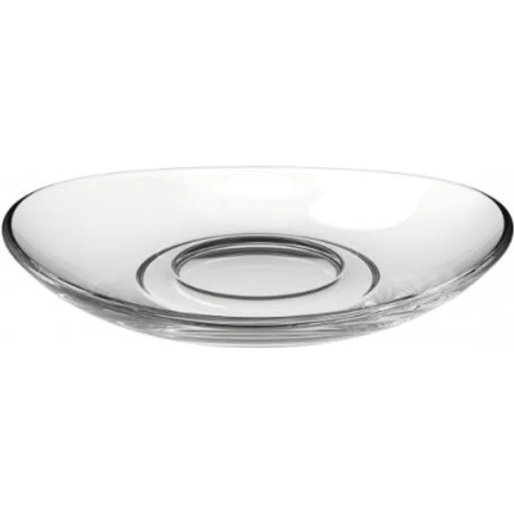 Leonardo Untertasse Napoli, Untersetzer, Untere, Kalk-Natron Glas, klar, 11. 3 cm, 024205