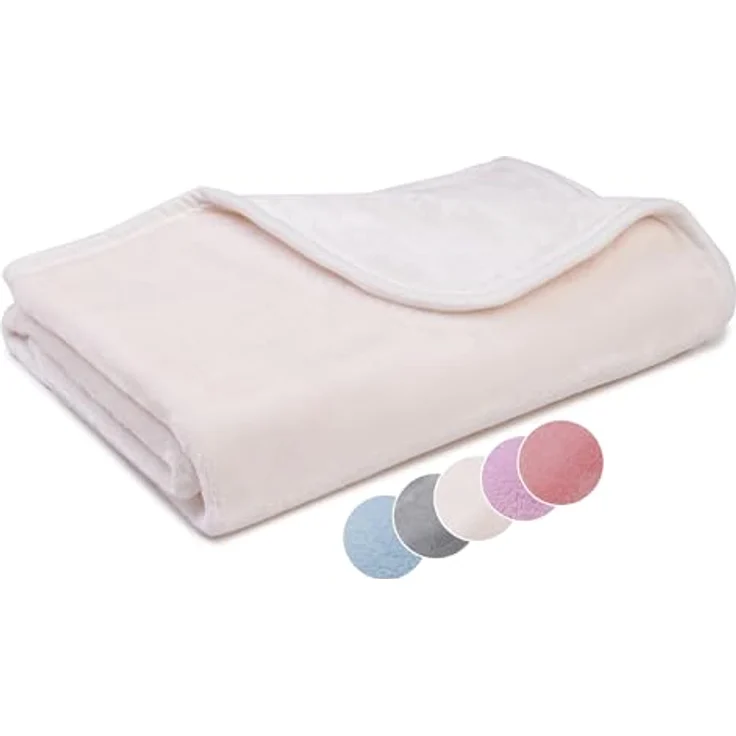 Kinderdecke Kuscheldecke Kids, liebling, Cashmere Feeling Kinderdecke, Premium Sofa Decke, warme Wohndecke – Bild 2