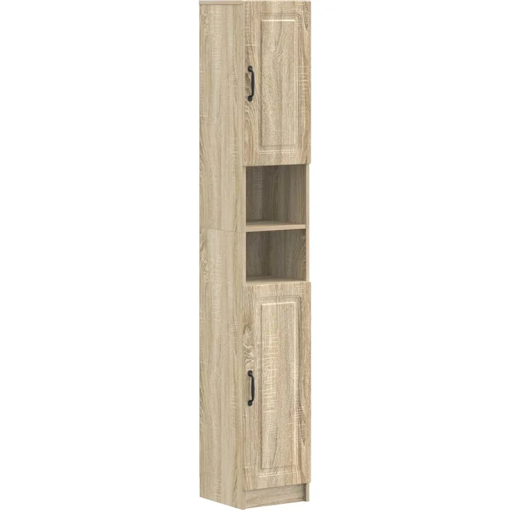 vidaXL 4-teiliges Badezimmer-Schrank-Set UTRECHT Sonoma-Eiche 3417974 – Bild 6