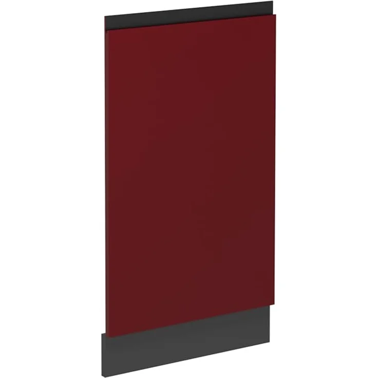 Vicco Geschirrspülblende R-Line, Rot, 45 cm | Für 45 cm vollintegrierten Geschirrspüler · Ohne Arbeitsplatte · ✓ Passend zur Küchenfront · ✓ Frei kombinierbar