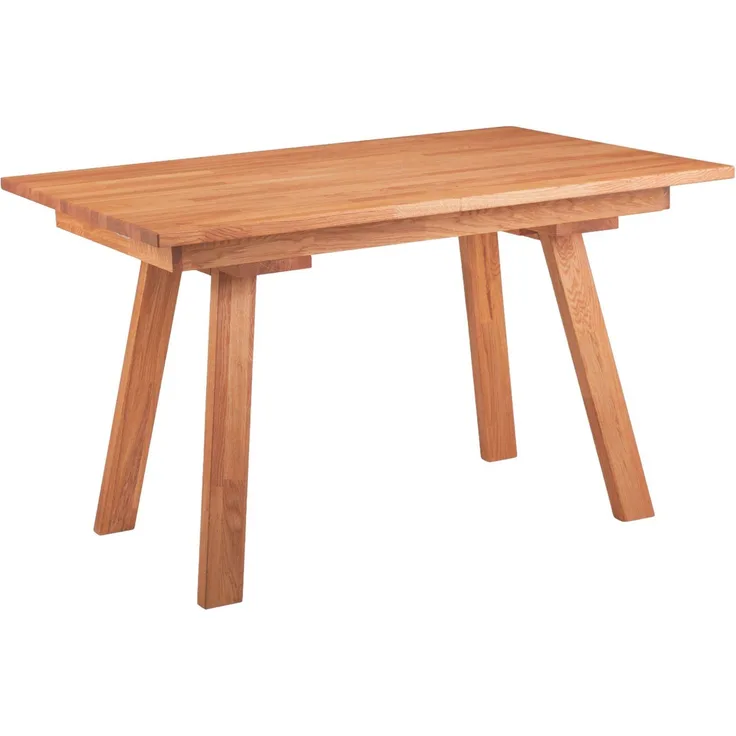 Esszimmertisch ausziehbar Davilla 125 x 85 x 75 Küchentisch Massivholz Kernbuche geölt 12094