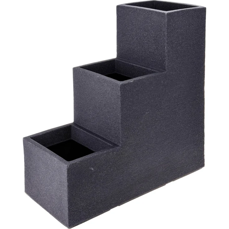 HTI-Living Stufenbeet Blumentopf mit 3 Ebenen – Bild 1