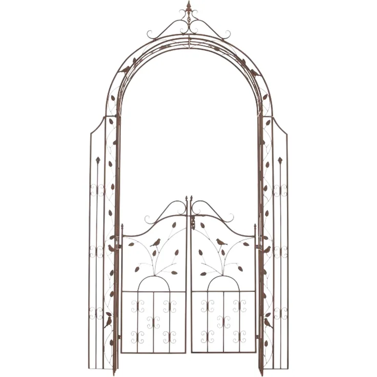 CLP Rosenbogen Grenada mit Tor,antik braun