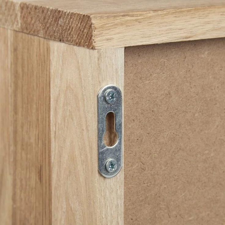 Walnuss Wandregal mit Körben 10020648_342 – Bild 8