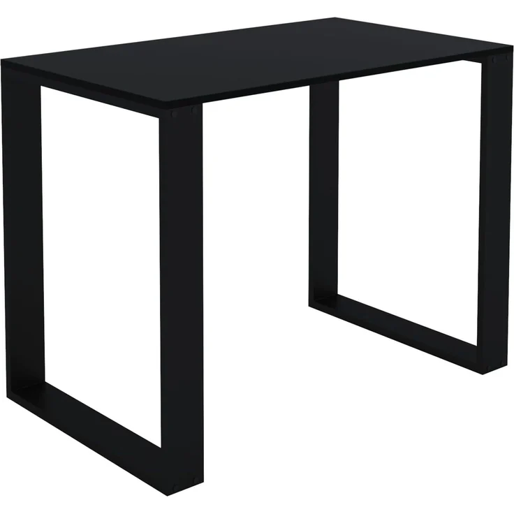 AKKE Esstisch, Esszimmertisch LOFT Schwarze Beinen Küchentisch Bürotisch 2mm-PVC – Bild 3