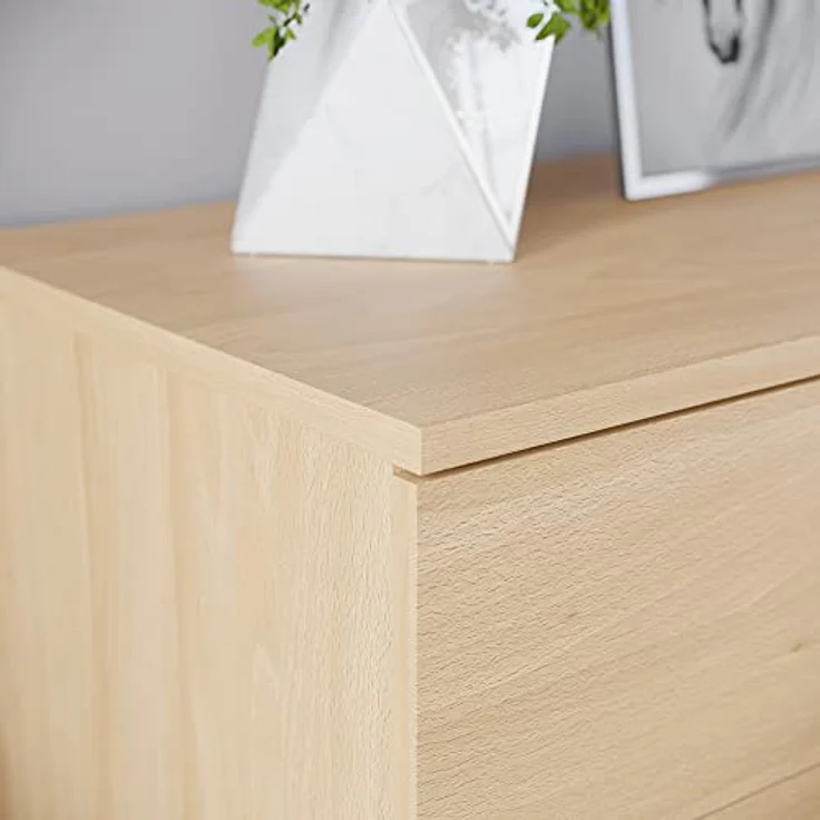 Vida Designs Riano Kommoden & Sideboards, Mitteldichte Holzfaserplatte, Pinnie, Standard – Bild 5