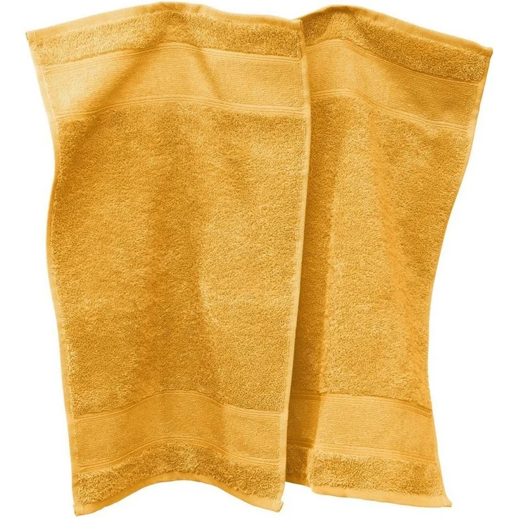Erwin Müller Gästehandtuch Gästetuch "Karlsruhe" 2er-Pack, Frottier, Walk-Frottier Uni – Bild 2