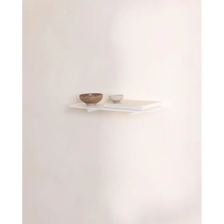 Metallbude Wandregal LENN S, schwebendes Design Regal aus Metall, minimalistisch, hochwertig