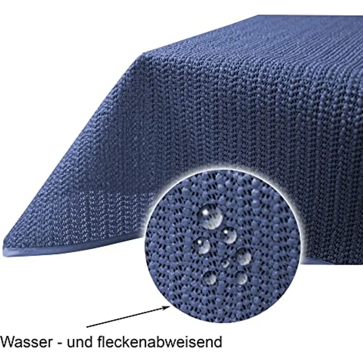 Haus und Deko Tischdecke Garten Tischdecke Outdoor PVC rechteckig Terrasse Balkon rutschfest (1-tlg) – Bild 5