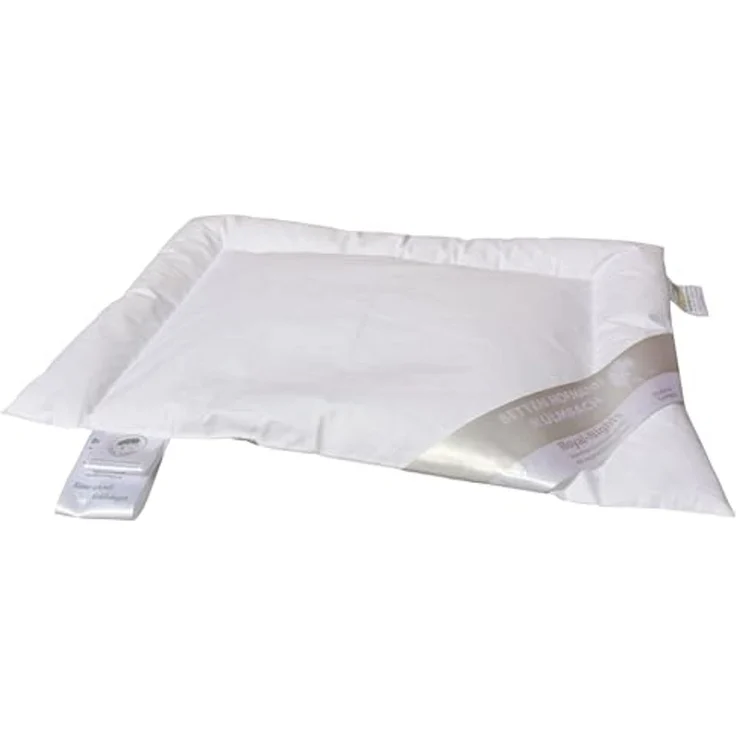 Betten Hofmann Baby Kinder Flachkissen 40x60 cm u-förmig gesteppt 100% Daunen – Bild 2