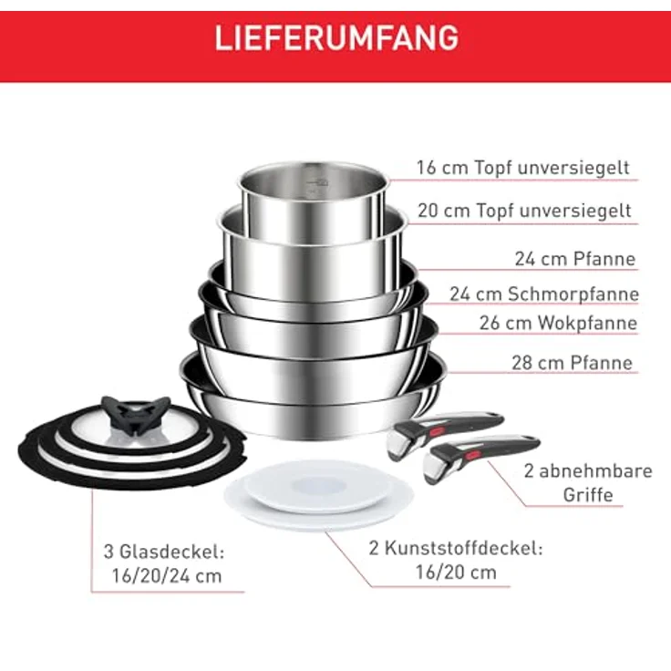 Ingenio Preference On Topf- & Pfannenset 13-teilig – Bild 4