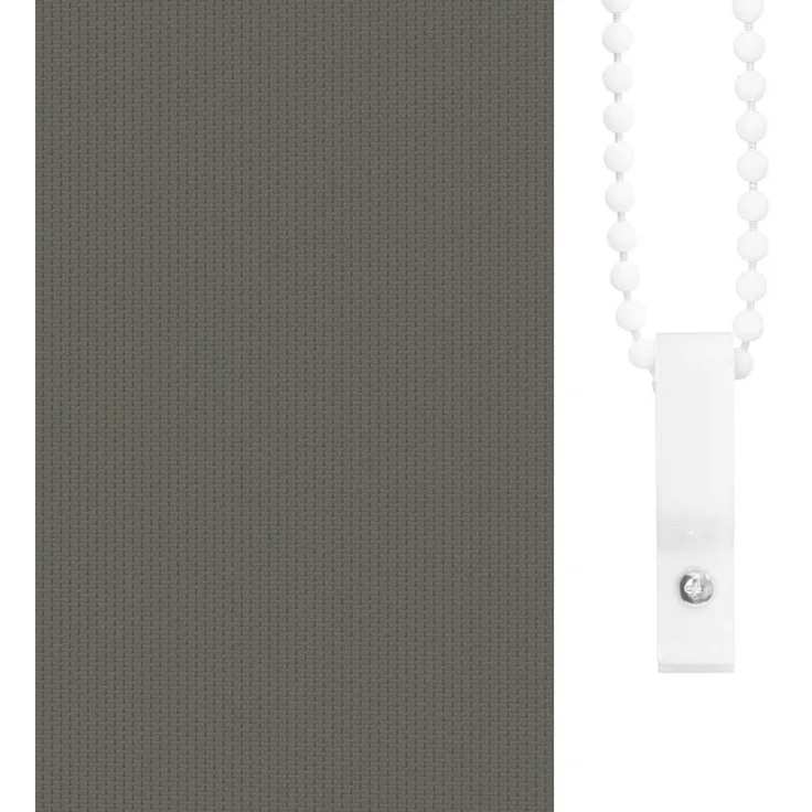 vidaXL Verdunkelungsrollo Grau 140x210cm Stoffbreite 136,6cm Polyester 4011188 – Bild 8