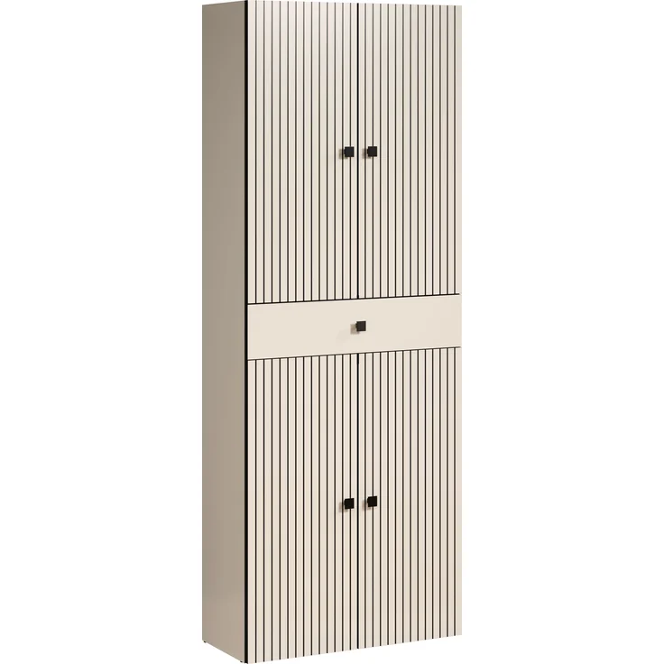 Badezimmer Hochschrank Bliss in grau 70 x 186 cm – Bild 1