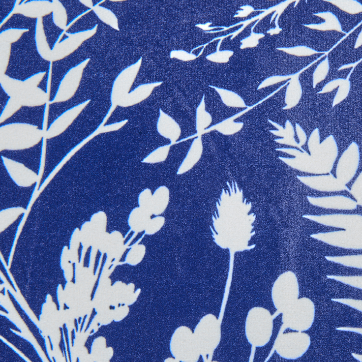 Gartenkissen 2er Set GLIMMER Pflanzenmuster 30 x 50 cm Blau – Bild 7