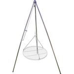 Huber Grillgeräte Schwenkgrill, mit Edelstahl-Rost, Höhe 170 cm, Ø 70 cm