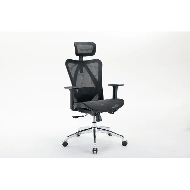 Sihoo Ergonomischer Stuhl M57, 126 x 75 cm, in Schwarz – Bild 2