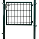 Gartentür Gartentor Zauntür Hoftür Gartenpforte Gartenzaun 80cm grün