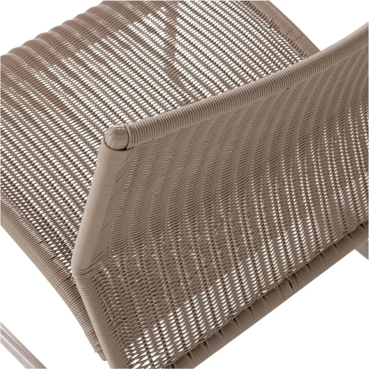 Gartensessel West - Polypropylen & Metall, Sand – Bild 6