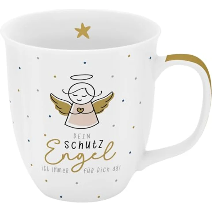 Tasse Tee- Kaffeetasse Kaffeebecher 40cl Geschenk Sheepworld Grande ENGEL 74412 – Bild 2