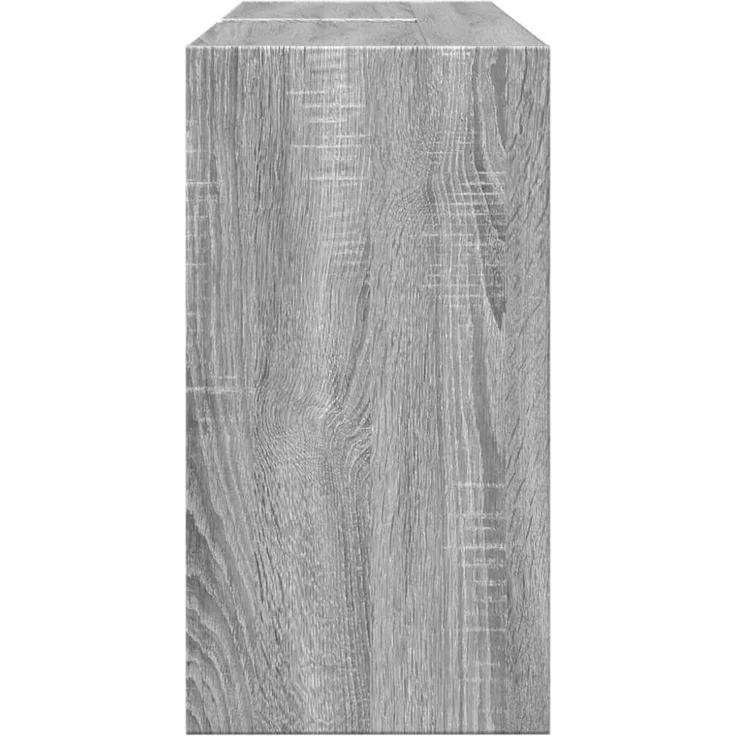 vidaXL Waschbeckenunterschrank Grau Sonoma 90x29x55 cm Holzwerkstoff 848127 – Bild 8