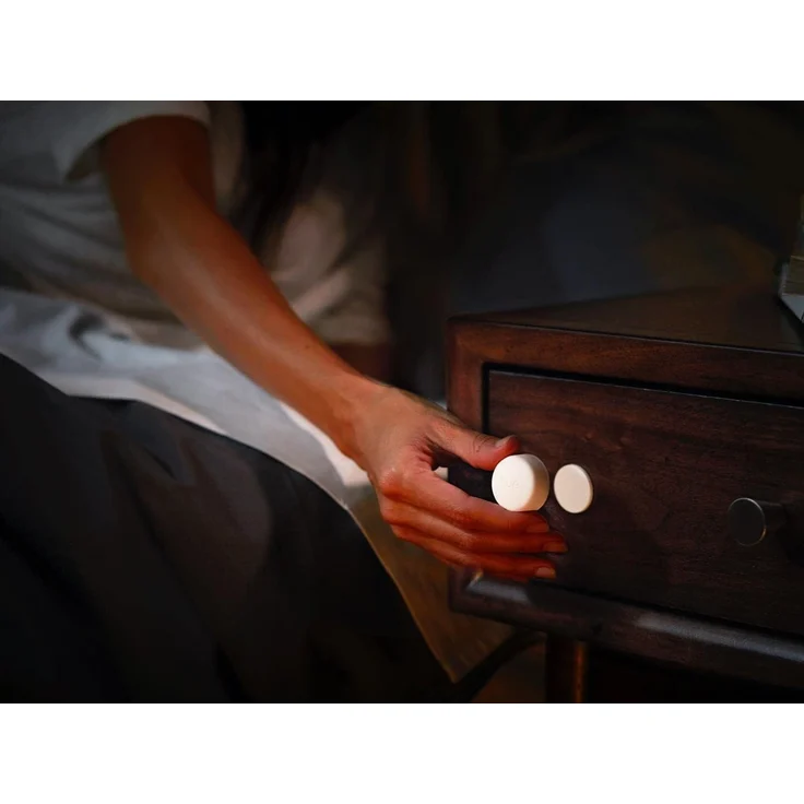 Philips Hue White E27 3er Starter Set inkl. Smart Button und Bridge, 3x1055lm, warmweißes Licht, dimmbar, steuerbar via App, kompatibel mit Amazon Alexa (Echo, Echo Dot) – Bild 4
