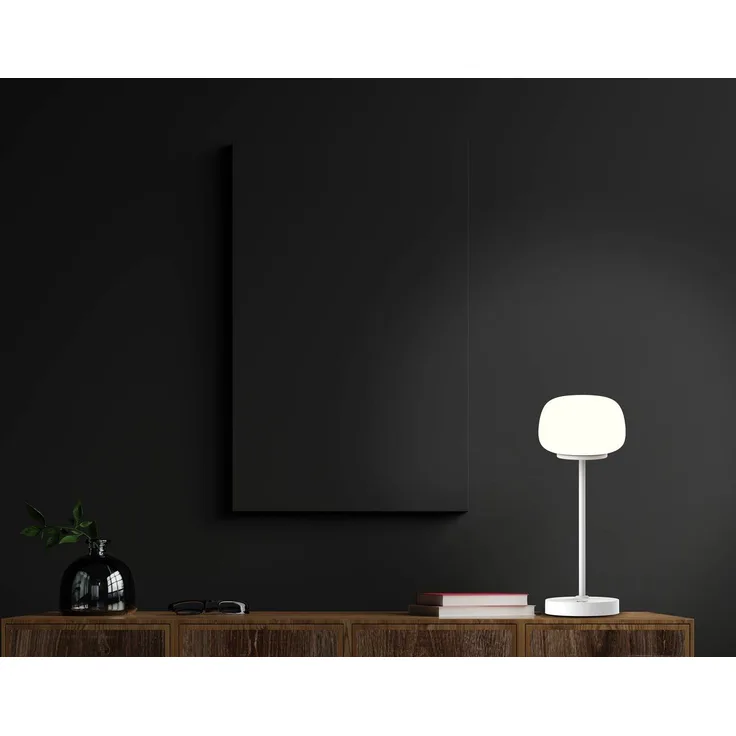 näve LED Tischleuchte Pina, Dimmfunktion, Ein-/Ausschalter, Memoryfunktion, USB-Ladefunktion, LED wechselbar, Warmweiß, Akku aufladbar, USB Typ C inkl. Kabel 100cm, Touch, dimmbar