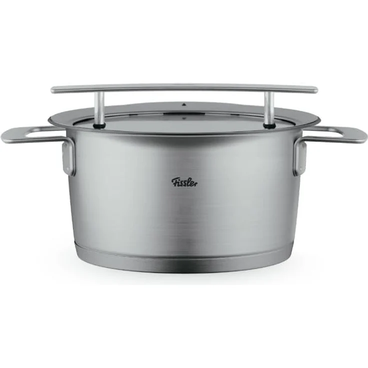 Fissler Kochtopf Phi Collection, Edelstahl 18/10, cookstar Allherdboden, Edelstahl 18/10, Made in Germany