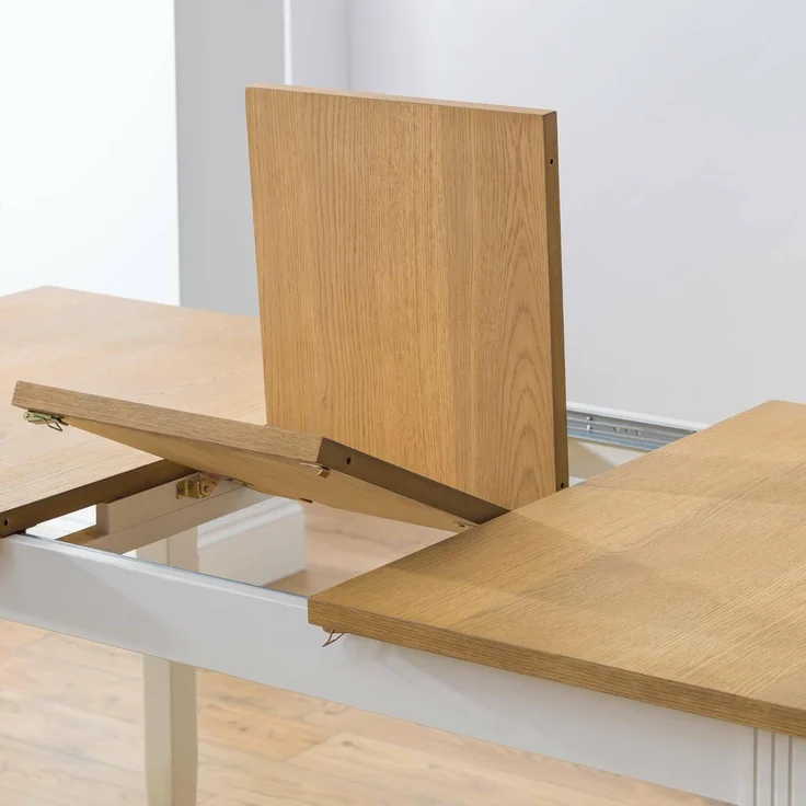 Julian Bowen Ausziehbarer Esstisch Davenport, Eiche – Bild 9