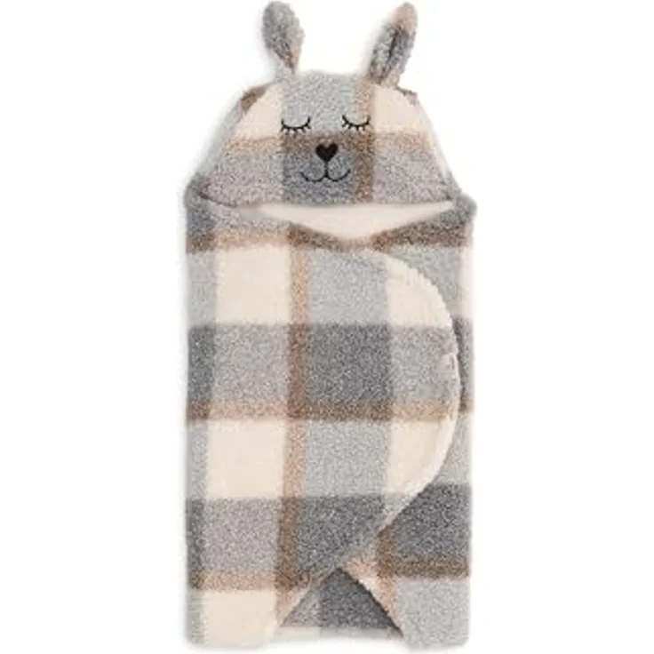 Jollein Einschlagdecke Bunny - Kariert - Boucle B – Bild 4