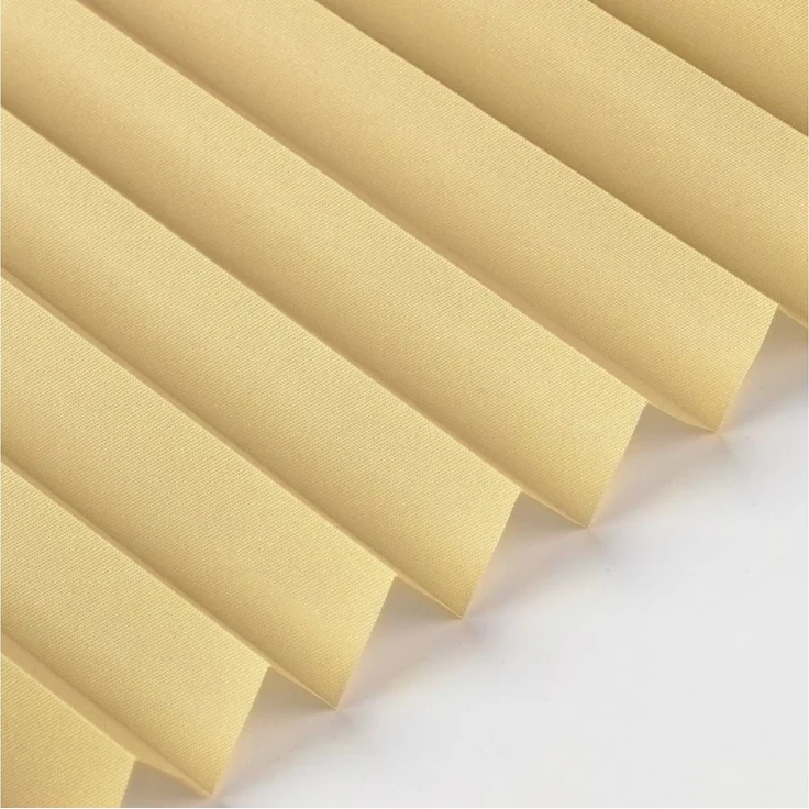 jalousiescout Plissee Pure Premium 40x100cm Beige Klemmfix ohne Bohren, halbtransparent, ohne Bohren, verspannt, Klemmfix, Polyester-Stoff, blickdicht und lichtdurchlässig – Bild 4