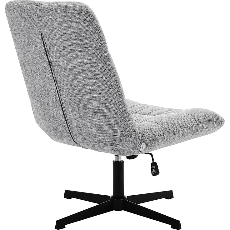 Vente-unique - SELENDO - Sessel mit gerader Rückenlehne - Metall - Grau - 68 x 77 x 104 cm – Bild 5