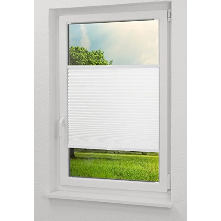 LYSEL® Plissee Crush Tageslicht, blickdicht, HxB 130x35cm – Bild 2