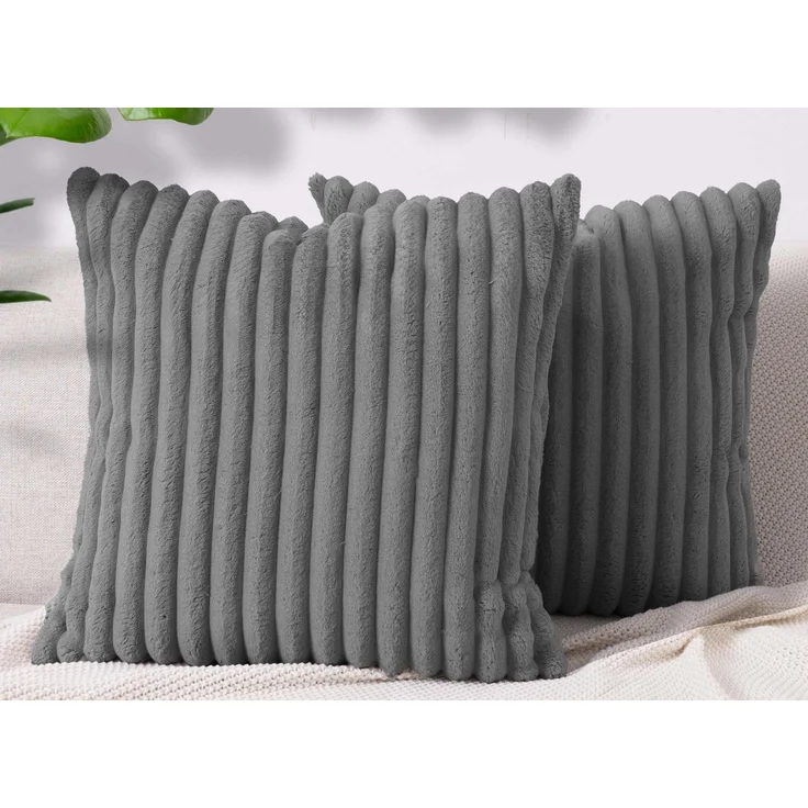 Amilian Dekokissen 2er Set - Zierkissen mit Füllung, Sofakissen, Couchkissen, (2 Stück), 40x40 cm, Dekokissen mit Füllung und Bezug, Wohnkissen – Bild 5